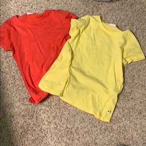 A two pack of shirts